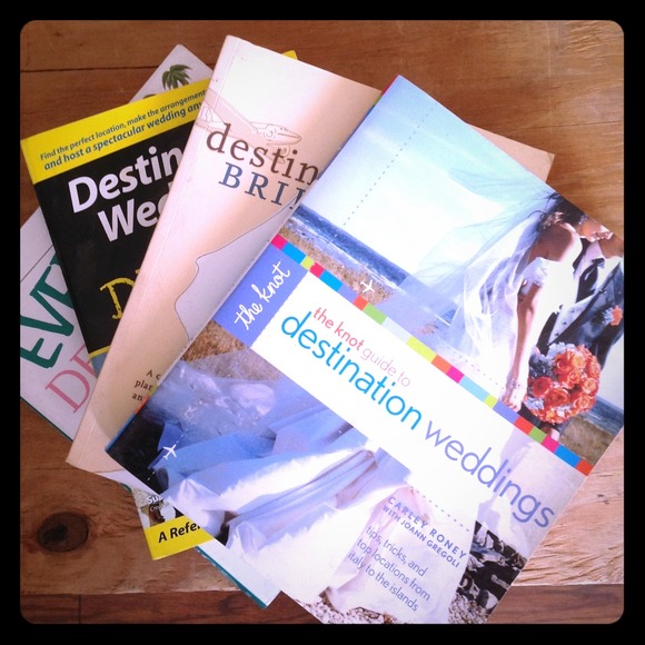 4 destination wedding books!