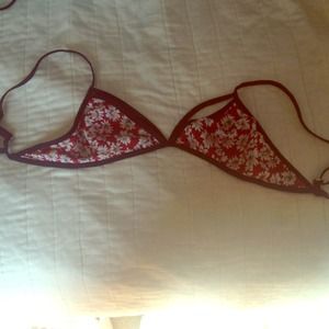 Brandy Melville floral bralette