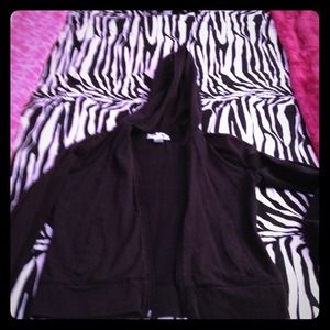 Black Style&co. Sport hoodie