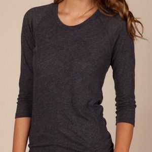 Alternative Apparel Gauze Baseball Tee