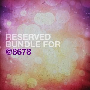 Blue and Pink Converse Inspired High Tops