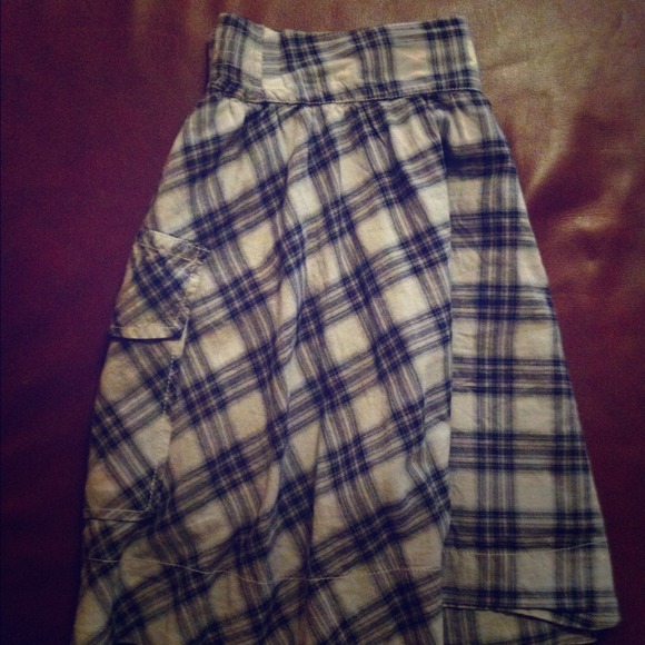 Punk plaid flare mini skirt😚😚 Take $5 off😚😚