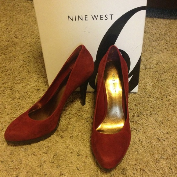 Nine West Red Pumps