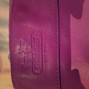 Pink Coach Purse