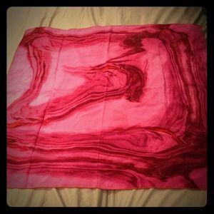 Gucci pink swirl scarf