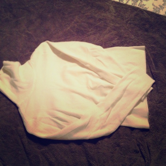 Off white turtleneck sweater