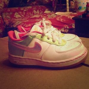 9c kids Nike Air Force ones. ITEM S22