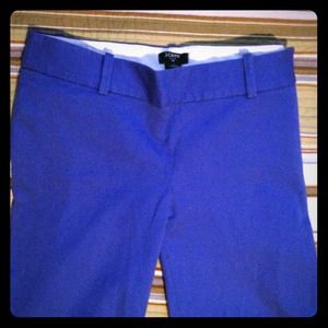 J. Crew Royal Blue Winnie Pants