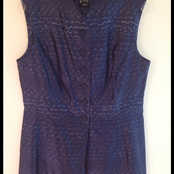 Beautiful Blue silk versatile vest / top