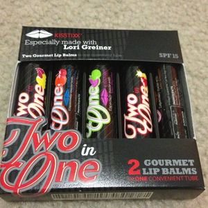 New, in box, Lori Greiner gourmet chapsticks