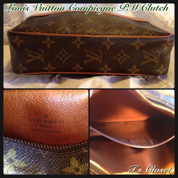 ⛔⛔⛔SOLD⛔⛔⛔AUTHENTIC LOUIS VUITTON Compiegne Clutch - Picture 2 of 4