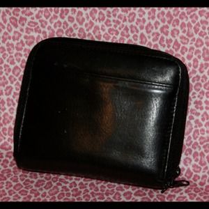 Wilson Leather double zip wallet.