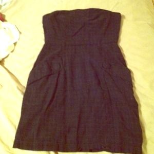 A black nonstrap dress. Bundle sold
