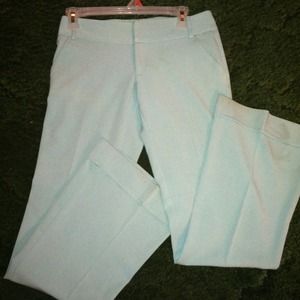 Size 0 mint green dress pants
