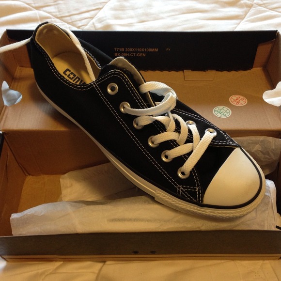NIB Black Converse All Stars