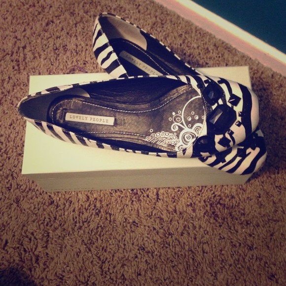 Zebra Ballet Flats