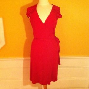 *Reduced* Calvin Klein red wrap dress
