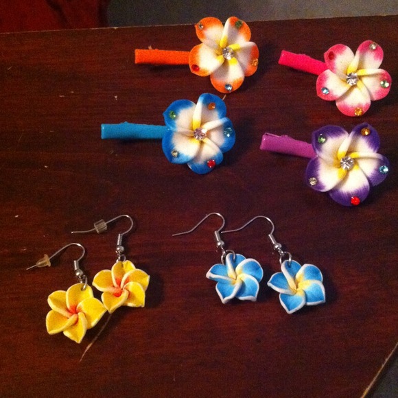 Hair accessories and earrings. - Picture 1 of 1