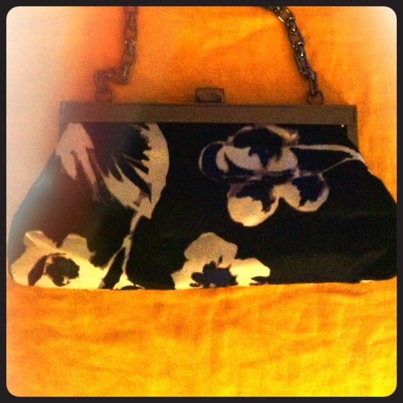 Satin clutch