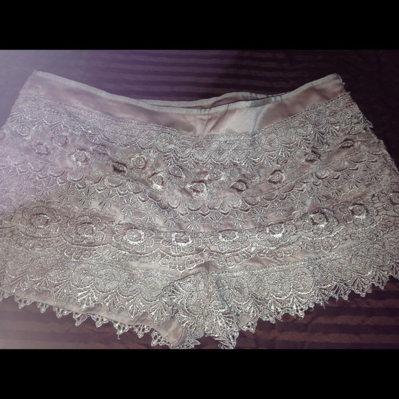 Lace shorts