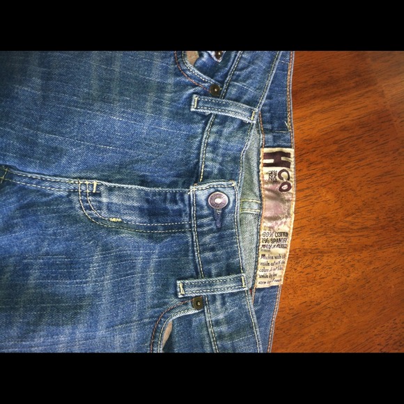 Bundle dress and two pair of jeans