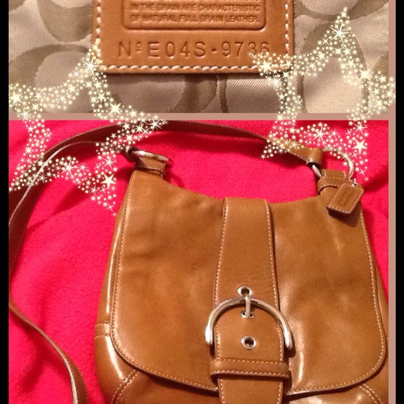 Coach Leather Cross-body purse