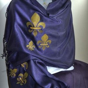 Handprinted shawls
