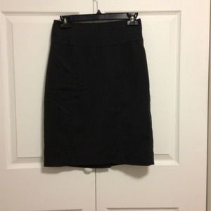 Dark grey pencil skirt