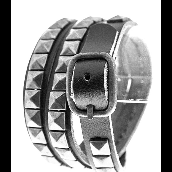 Be Seen Sales Jewelry - RESTOCKED*Black wrap around with silver