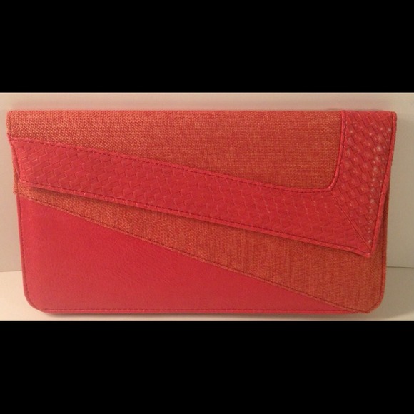 Coral Envelope Clutch *NEW*