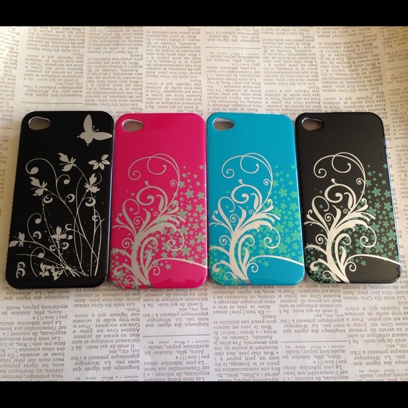Accessories - Bundle of 4 Brand New iPhone 4S/4 Cases