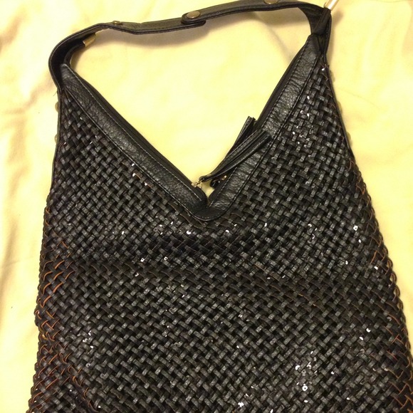 D&G long sequined bag