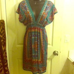 Low V summer dress