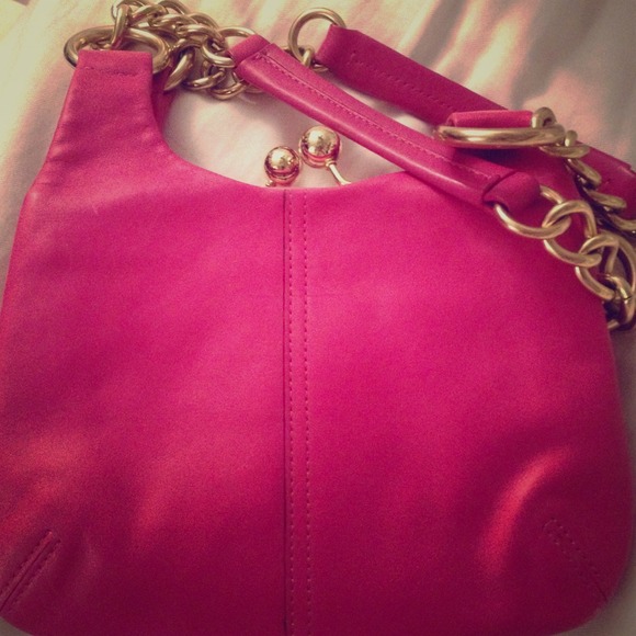 NOT FOR SALE  Coach leather mini purse Tattersall