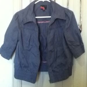 forever 21 quarter length sleeves, jacket.