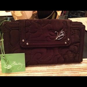 Vera Bradley Large Tab Wallet in Expresso.