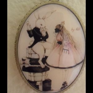 Alice in Wonderland necklace.