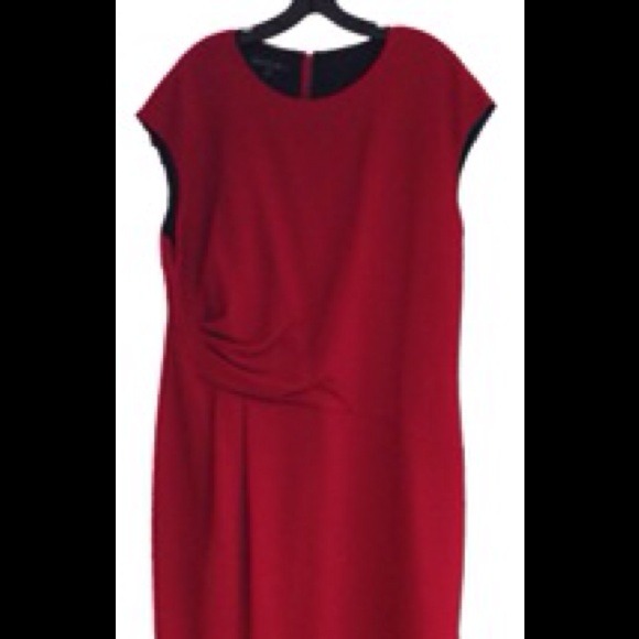 Lafayette 148 NY - Deep Red Dress, size 16