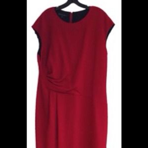 Lafayette 148 NY - Deep Red Dress, size 16
