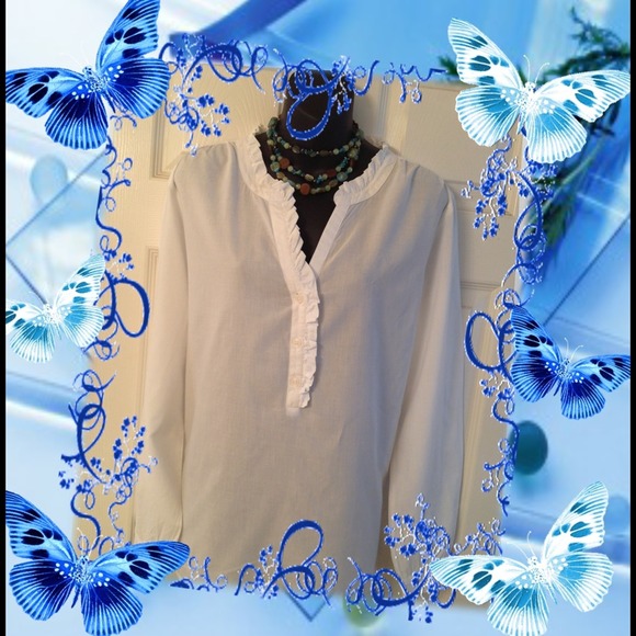 LOFT Tops - 🔴🔴SOLD🔴🔴Loft White Top