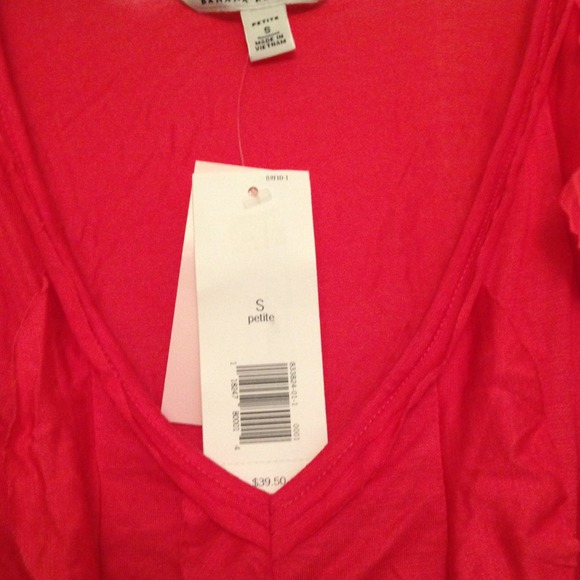 Orange Ruffled tank - Picture 2 of 2