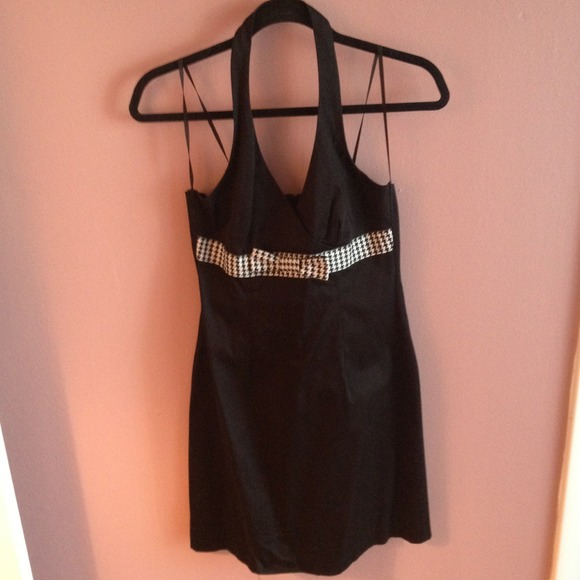 Summer Black Bow Dress