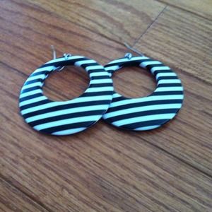 Stripe earrings