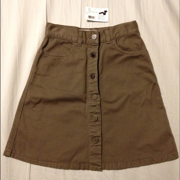 NEW Stella McCartney Military Skirt -100% Auth!
