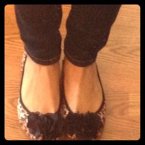 Bakers size 9 cheetah flats 🐯
