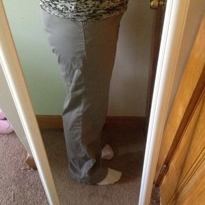 Grey pants. Comfy