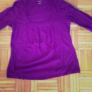 Purple Banana Republic Top