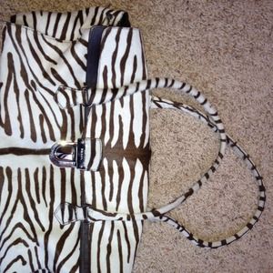 Authentic Prada horse hair handbag. With tags