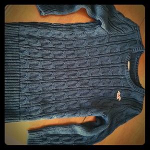 💥Sold💥Hollister Navy Blue Sweater