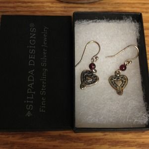 Sterling Silver Heart Earrings